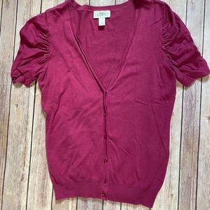 Ann Taylor LOFT sweater - Size M - fuchsia pink